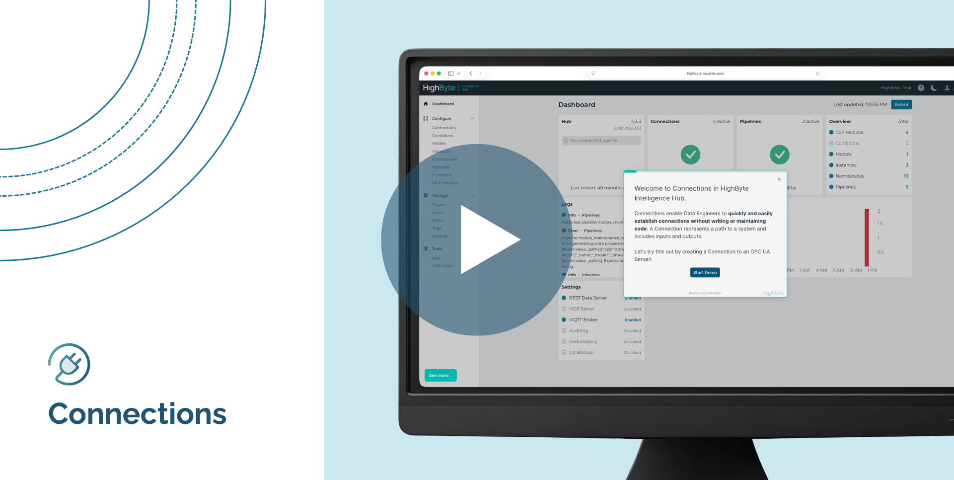 Interactive Demo: Connections Overview