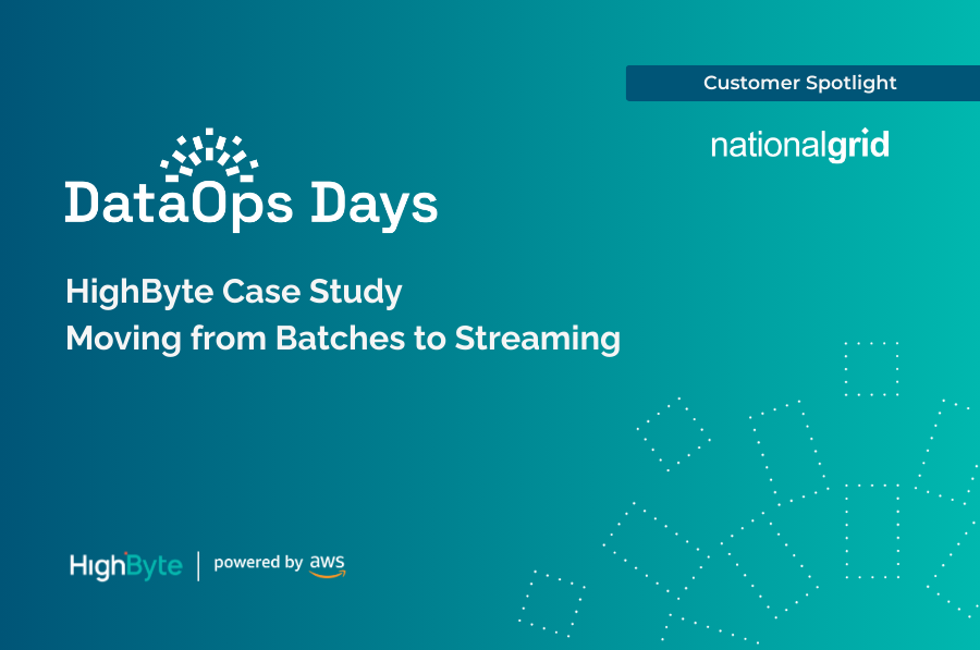 HighByte DataOps Day Boston Customer Spotlight NationalGrid