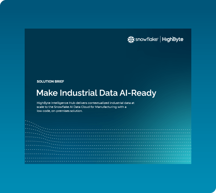 Make Industrial Data AI-Ready