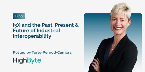 i3X and the Past, Present & Future of Industrial Interoperability
